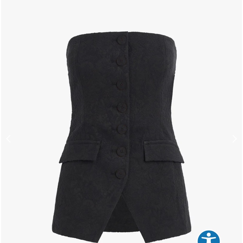 Favorite Daughter Phoebe Bustier Black